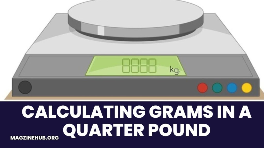 Calculating Grams in a Quarter Pound