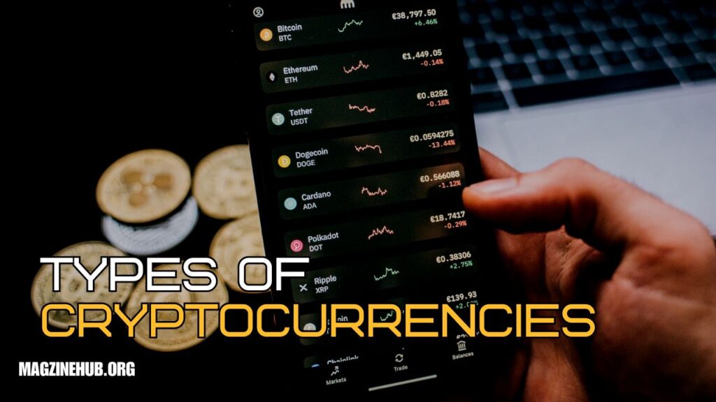 Types of Cryptocurrencies